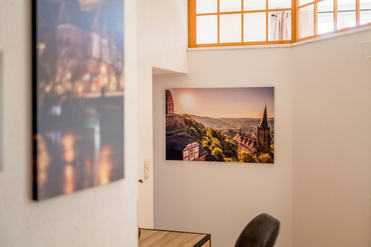 Traumhaftes Altstadt-Domizil Marburg Bagian luar foto