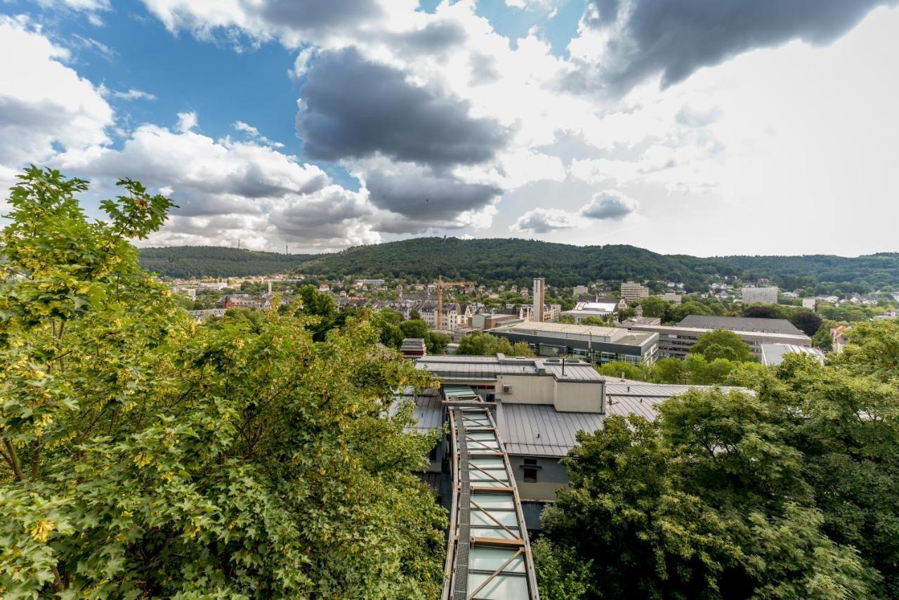 Traumhaftes Altstadt-Domizil Marburg Bagian luar foto